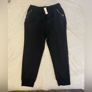 NY & Co. Work wear, Black XL Joggers. NWT.